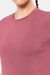 Amante Anti Microbial Relaxed Top - Heather Rose — thumbnail 4